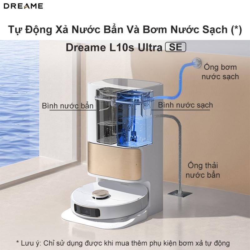 Robot hút bụi lau nhà Dreame L10s Ultra SE (Special Edition)