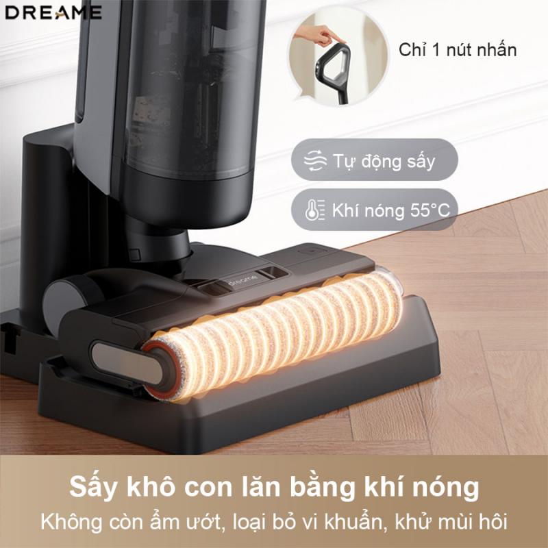 Máy hút bụi lau nhà khô và ướt Dreame H12 Dual
