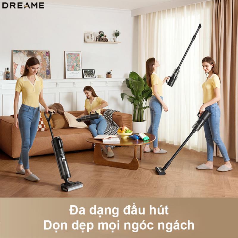 Máy hút bụi lau nhà khô và ướt Dreame H12 Dual