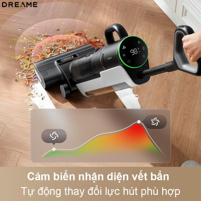 Máy hút bụi lau nhà khô và ướt Dreame H12 Dual