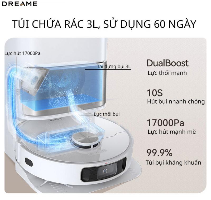 Robot hút bụi lau nhà Dreame L10s Ultra SE (Special Edition)