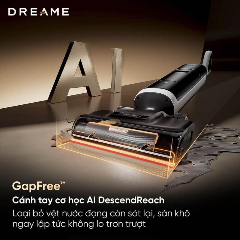 Máy hút bụi lau nhà khô và ướt Dreame H15 Pro Heat