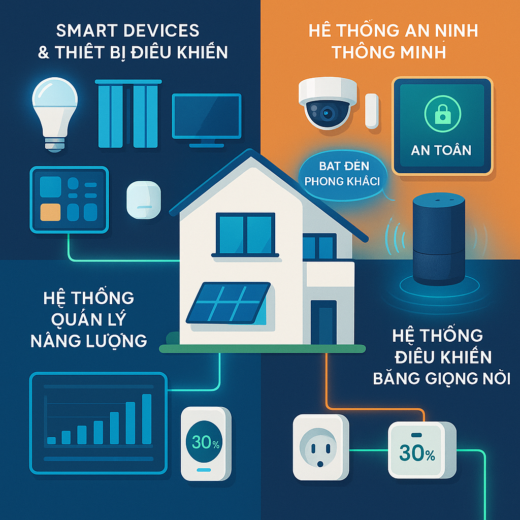 thành phần cơ bản của nhà thông minh