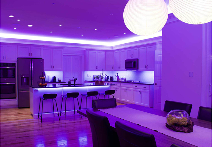 Chế dộ chiếu sáng trang trí của Bóng đèn LED Bulb thông minh