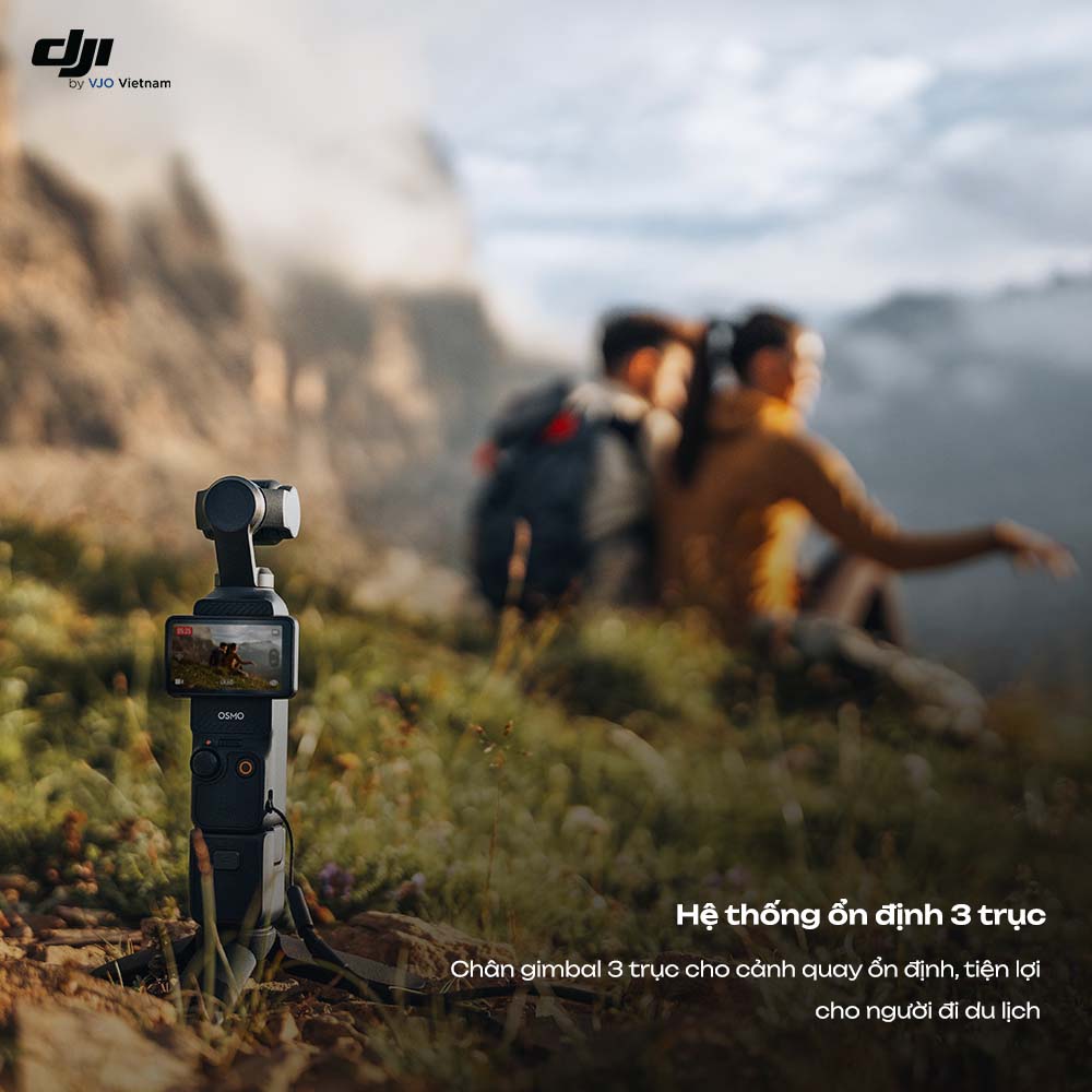 Hệ Thống gimbal của pocket 3