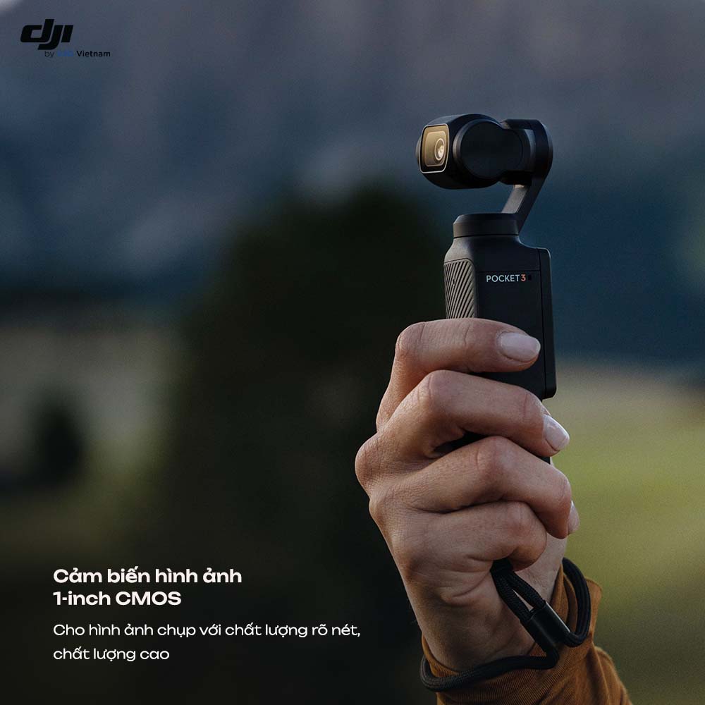 Cảm biến hình ảnh của Pocket 3
