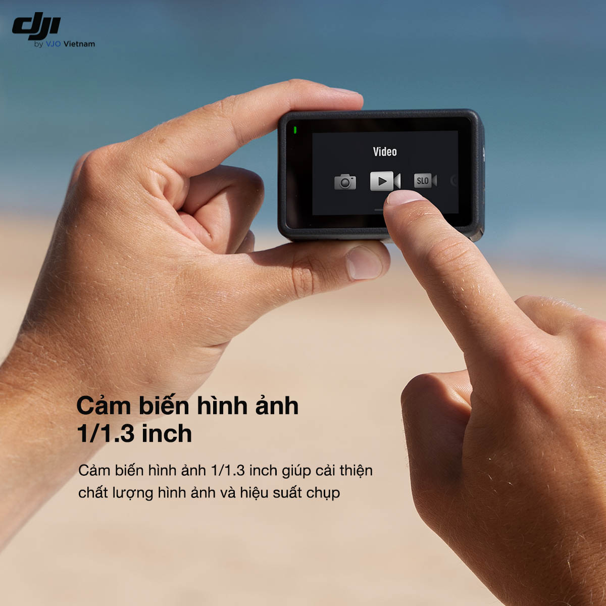 Cảm biến hình ảnh của giới thiệu về DJI Osmo Action 4