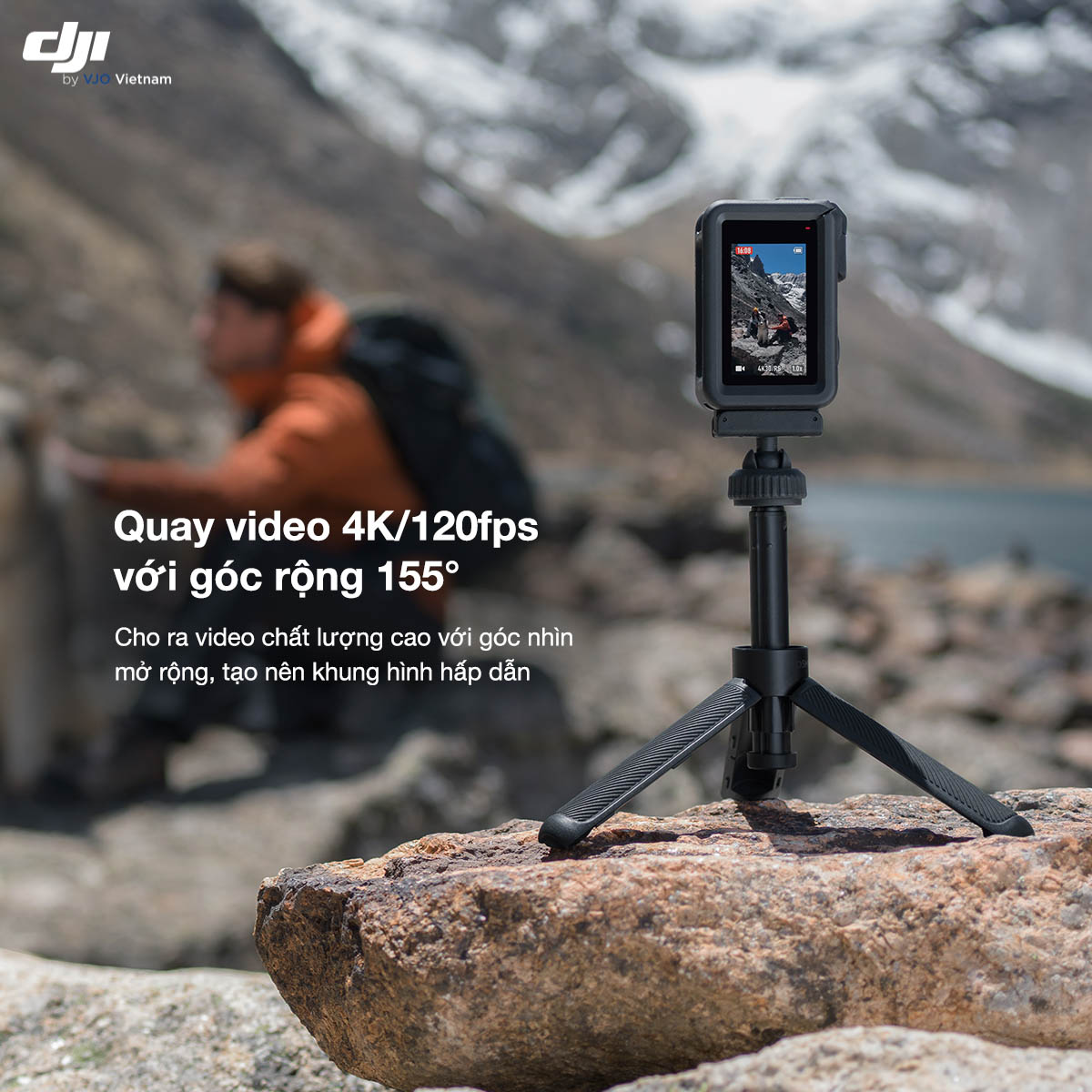 góc nhìn rộng của DJI Osmo Action 4