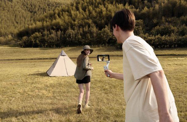chống rung trên DJI Osmo Mobile SE