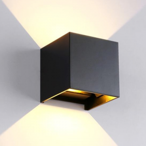 Đèn gắn tường ngoài trời hình vuông 2*6w