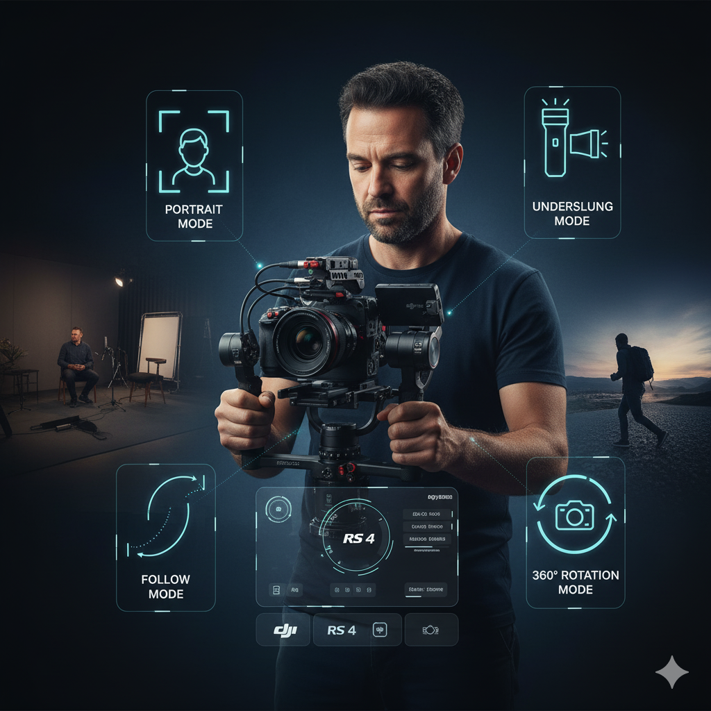 các chế độ quay chuyên nghiệp trên gimbal DJI