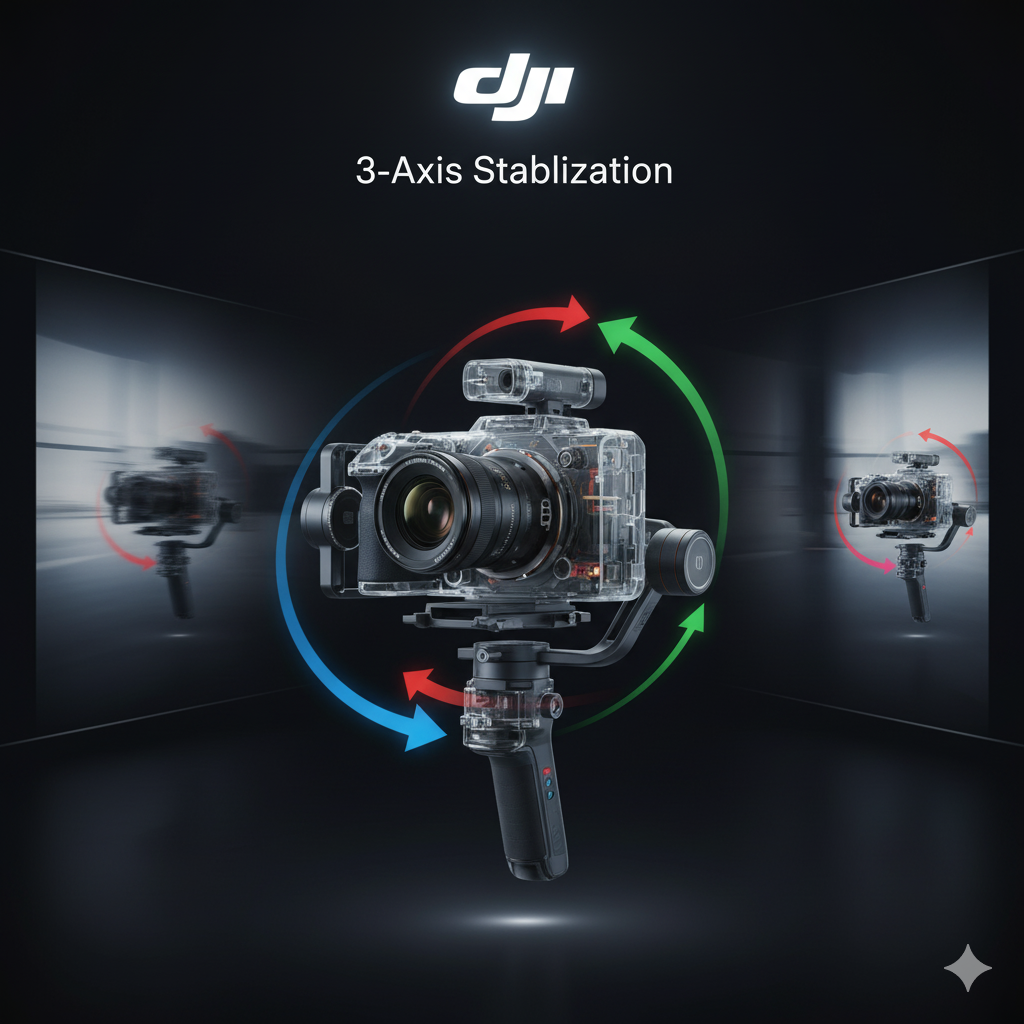 Công nghệ Chống rung của Gimbal DJI