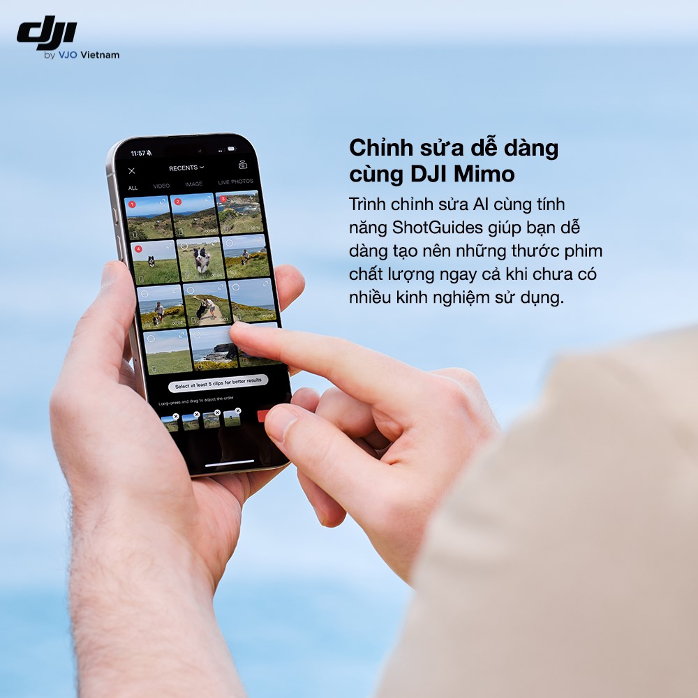 phần mềm điều khiển DJI mino