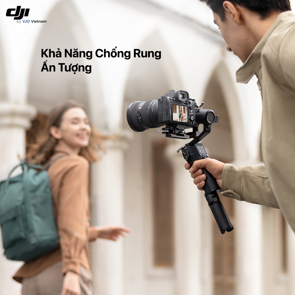 công nghệ trống rung của DJI RS 3 Mini