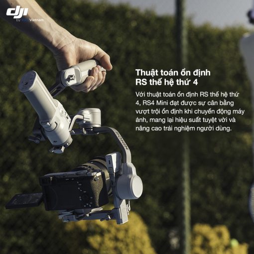công nghệ chống rung của Gimbal DJI RS 4 Mini